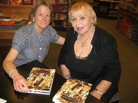 Copa book author Kristin Baggelaar with Norma Barlett Grau